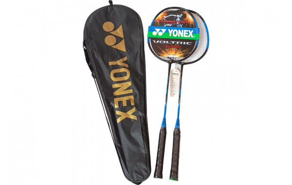 Набор для бадминтона 2 ракетки в чехле Yonex Replika E43163-1 синий 600_380