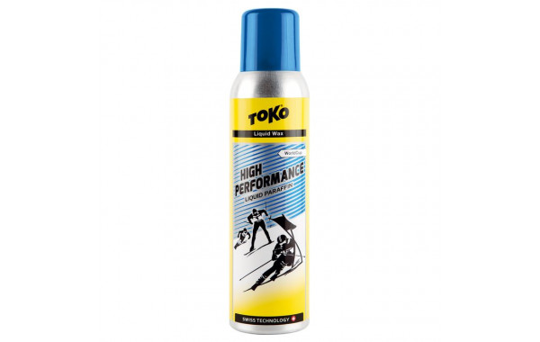 Экспресс смазка TOKO 5502043 High Performance Liquid Parafin Blue (-10°С -30°С) 125ml 600_380
