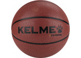 Мяч баскетбольный Kelme Hygroscopic 8102QU5001-217, р. 7, 8 панелей, ПУ, бут.кам., коричнево-черный