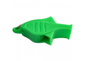 Свисток Дельфин пластиковый в боксе, без шарика, на шнурке (зеленый) Sportex E39266-4
