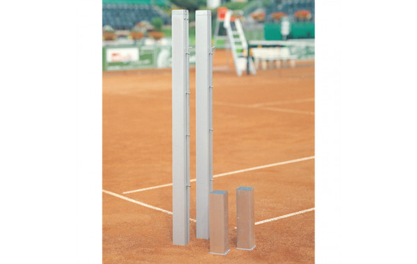 Стойка теннисная квадратная Schelde Sports 80х80, модель для помещений и улицы, съемная 1657140 600_380