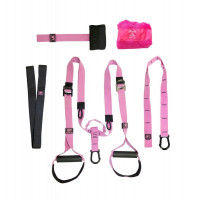 Набор петель для функционального тренинга профессиональный Original Fit.Tools Pink Unicorn FT-TSG-PINK