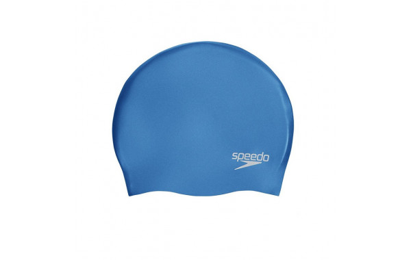 Шапочка для плавания Speedo Plain Molded Silicone Cap 8-70984D437 голубой 600_380
