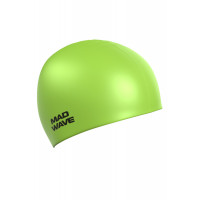 Силиконовая шапочка Mad Wave Light Silicone Solid M0535 03 0 06W салатовый