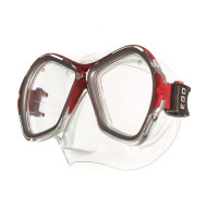 Маска для плавания Salvas Phoenix Mask CA520S2RYSTH серебро\красный