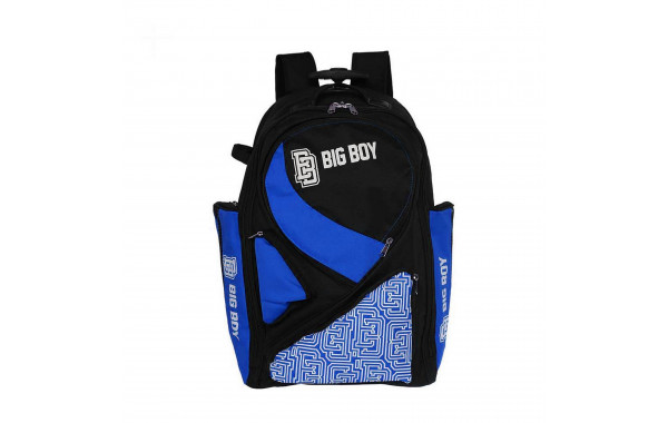 Рюкзак на колесах Elite Line Junior, полиэстер Big Boy BB-BACKPACK-EL-BL черно-сине-белый 600_380