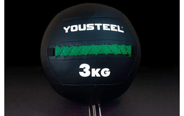 Набивной мяч BLK 3кг YouSteel 600_380