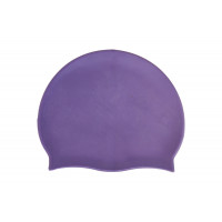 Шапочка для плавания Sportex силиконовая, взрослая E42797 фиолетовый