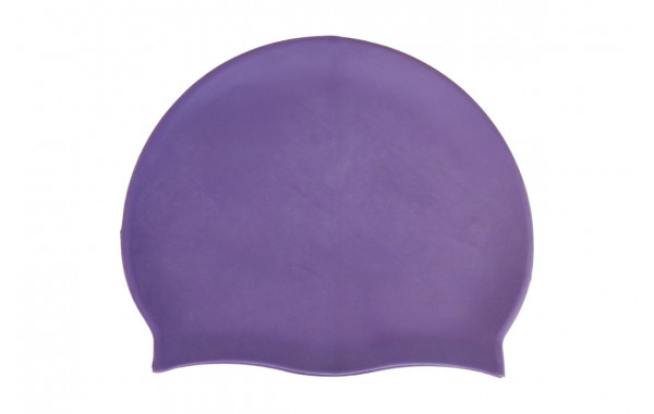 Шапочка для плавания Sportex силиконовая, взрослая E42797 фиолетовый 600_380