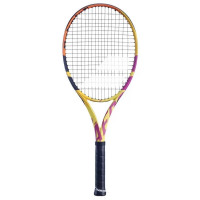 Ракетка для большого тенниса детская Babolat Nadal 25 Gr00,140457, для 9-10 лет, алюминий, со струнами,желто-оранж