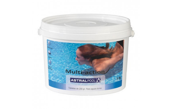 Мультихлор для жесткой воды таблетки 200 г (0391) Astralpool 40935 1 кг 600_380