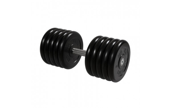 Гантель Профи с вращающейся ручкой, 51 кг MB Barbell MB-FdbM-B51 600_380