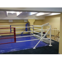 Ринг боксерский на упорах Atlet 6х6 м, боевая зона 5х5 м, монтажная площадка 6х6 м IMP-A430
