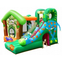 Детский надувной игровой центр Happy Hop Жираф 9139
