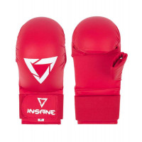 Накладки для карате с защитой пальца Insane Scorpio, ПУ, красный
