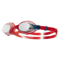 Очки для плавания детские TYR Swimple Tie Dye Mirrored LGSWTDM-717 зеркальные линзы, мультиколор оправа