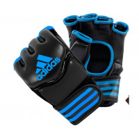Перчатки для смешанных единоборств Adidas Traditional Grappling черно-синие adiCSG07