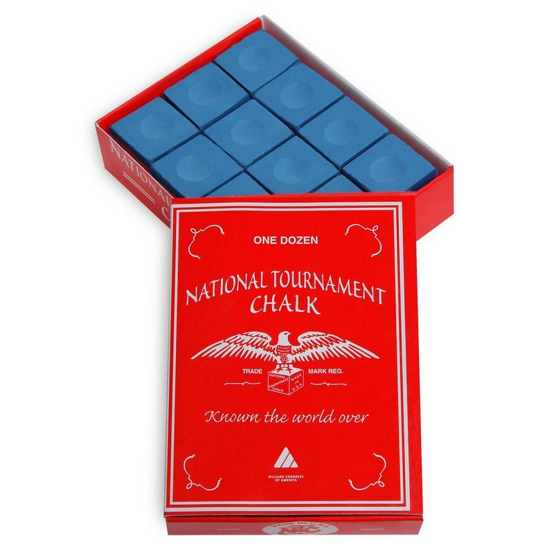 Мел Silver Cup National Tournament Chalk 12шт 07597 Blue 800_800