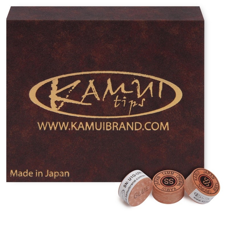 Наклейка для кия Kamui Original d14мм Super Soft 1шт 04299 800_800