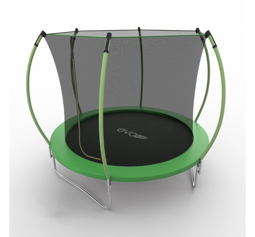Батут с внутренней сеткой, диаметр 8ft Evo Jump EVO JUMP Lite 8ft (Green) зеленый 863_800