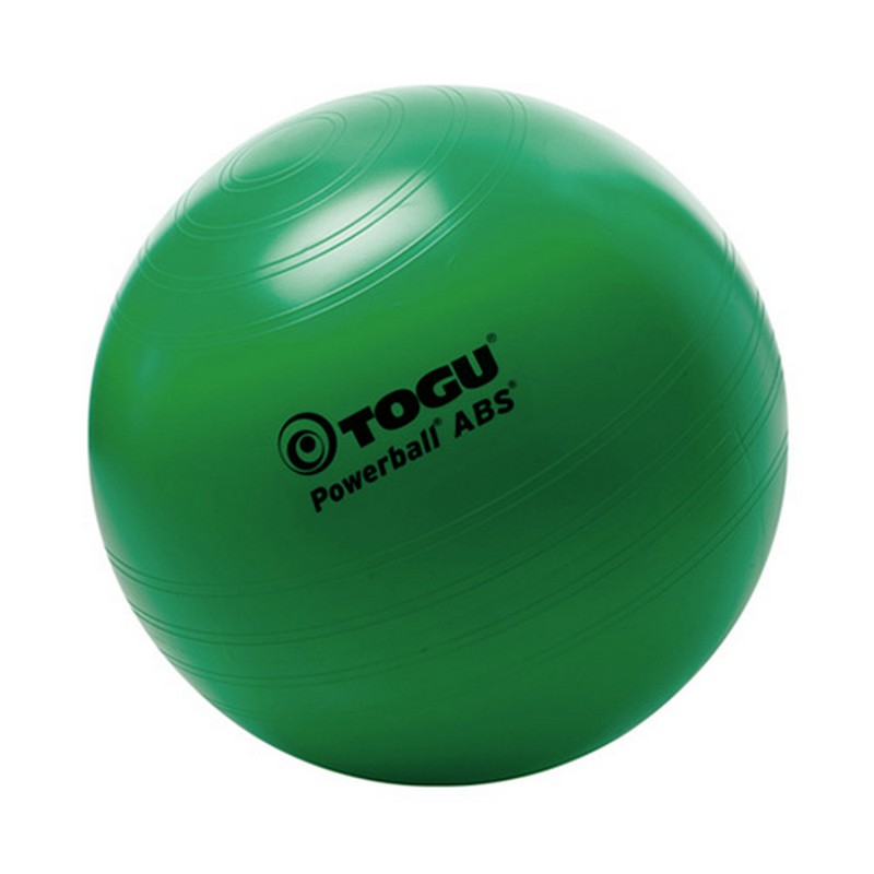 Мяч гимнастический TOGU ABS Powerball 406556 55см зеленый 800_800