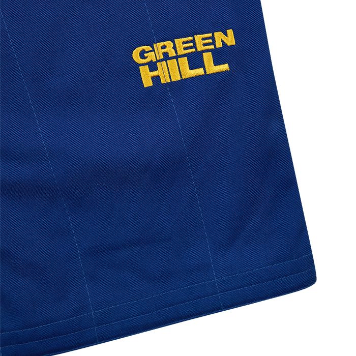 Кимоно дзюдо Green Hill Professional gold IJF approved JSPT-10362, синее 700_700