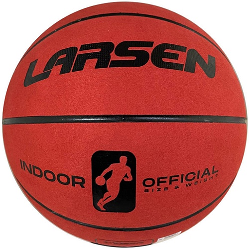 Мяч баскетбольный Larsen Velvet Red 500_500
