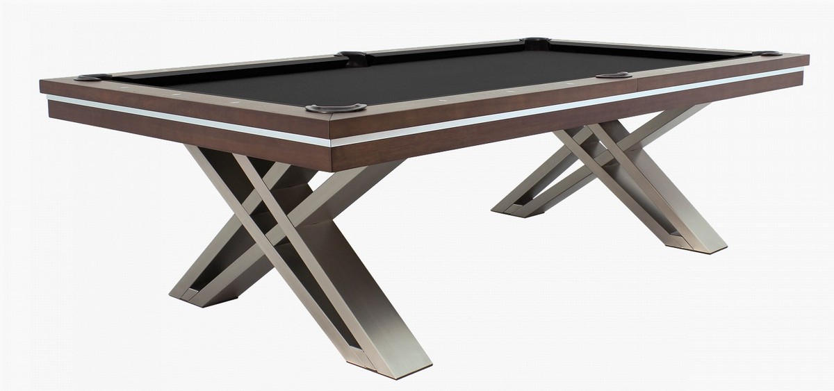 Бильярдный стол для пула Rasson Billiard Pierce 55.310.08.1 коричневый 1200_563
