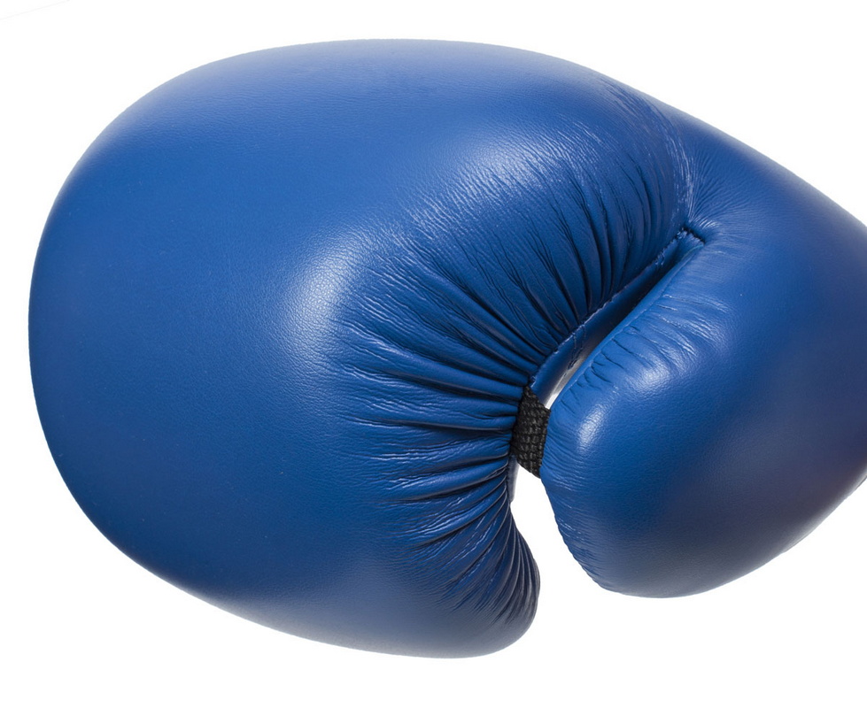 Боксерские перчатки Clinch Olimp синие C111 12 oz 979_800