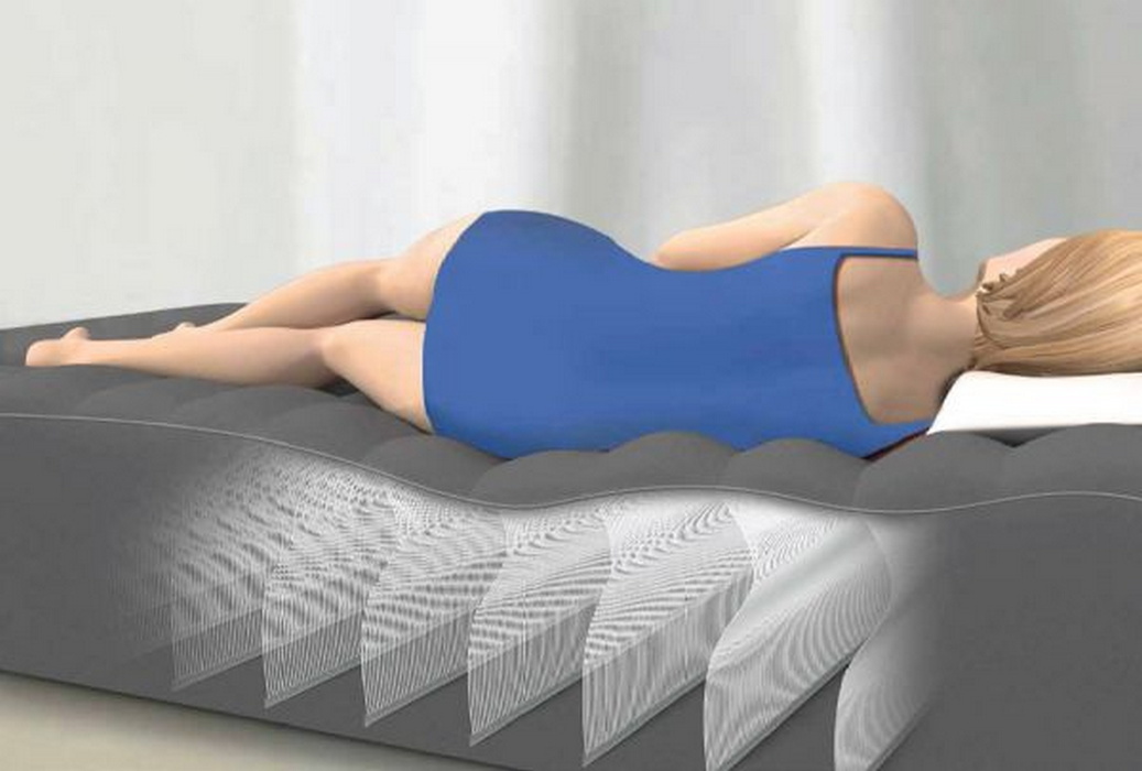 Надувная кровать Intex Comfort-Plush 152х203х46см, встроенный насос 220V 64414 1037_700