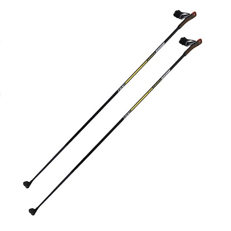 Лыжные палки KV+ Forza Clip (Карбон 100%) 22P016Y желтый 800_800