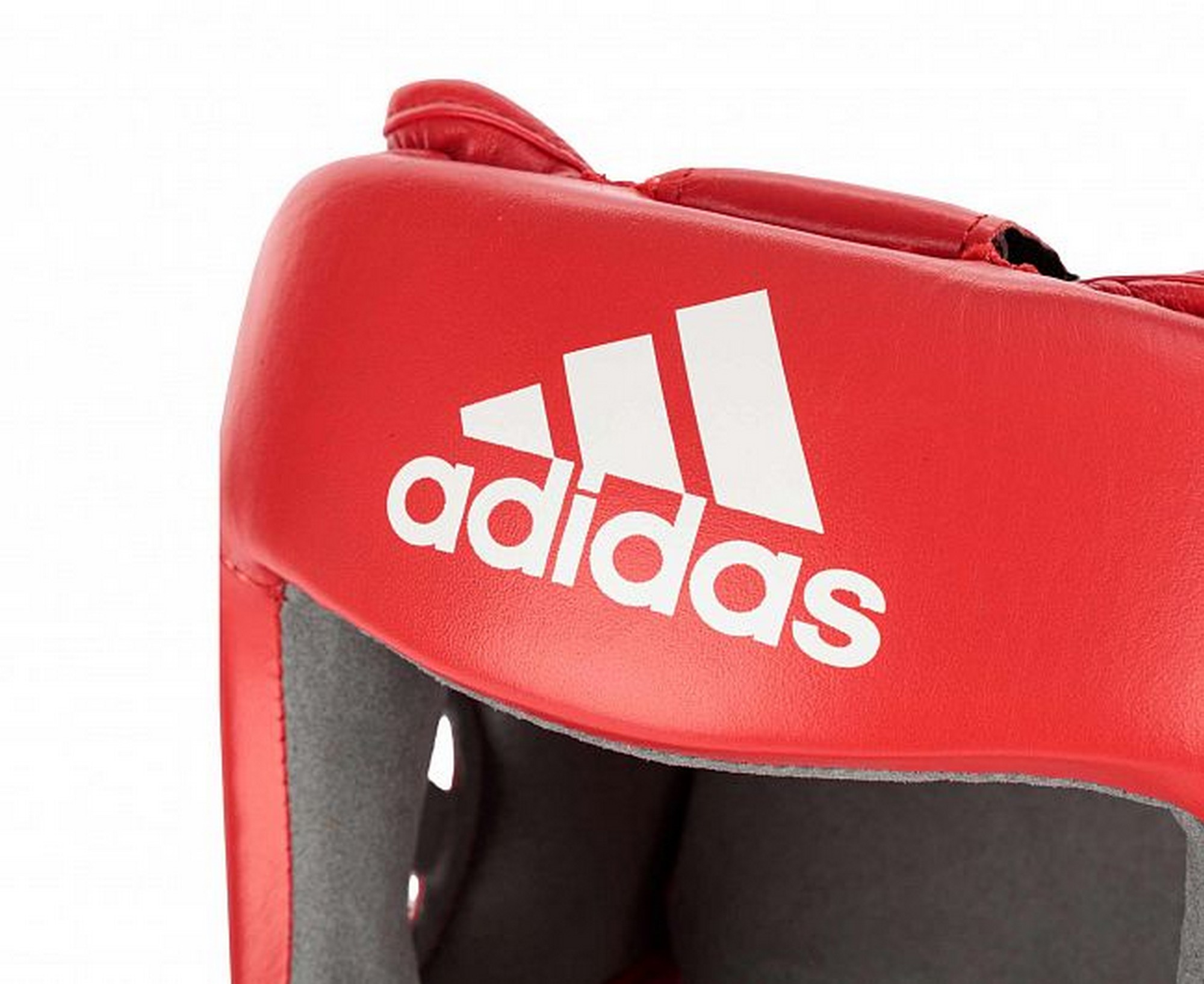 Шлем боксерский Adidas одобренный IBA adiIBAH1 красный 2000_1634