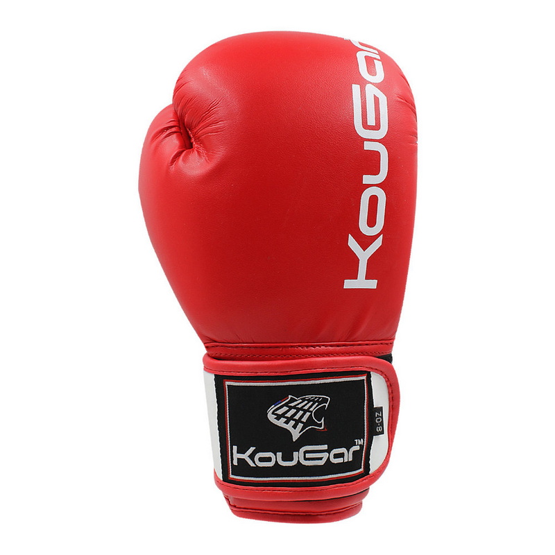 Боксерские перчатки Kougar KO200-8, 8oz, красный 800_800