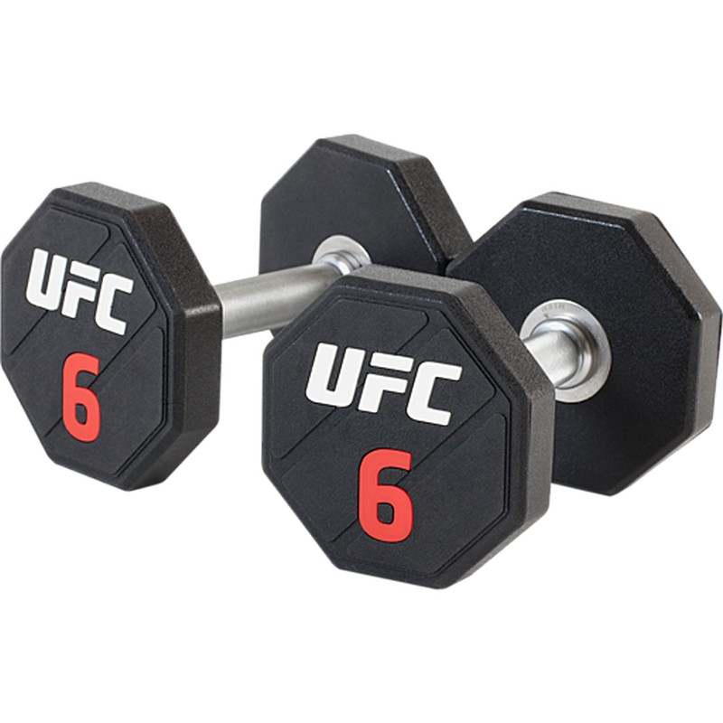Premium сет из уретановых гантелей 32 - 40 kg UFC (32, 34, 36, 38, 40) 5 пар, 360 kg UFC-DBPU-8303 800_800