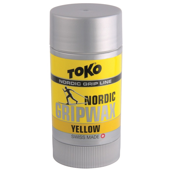 Мазь держания TOKO Nordic Grip Wax Yellow (0°С -2°С) 25 г. 5508751 700_700
