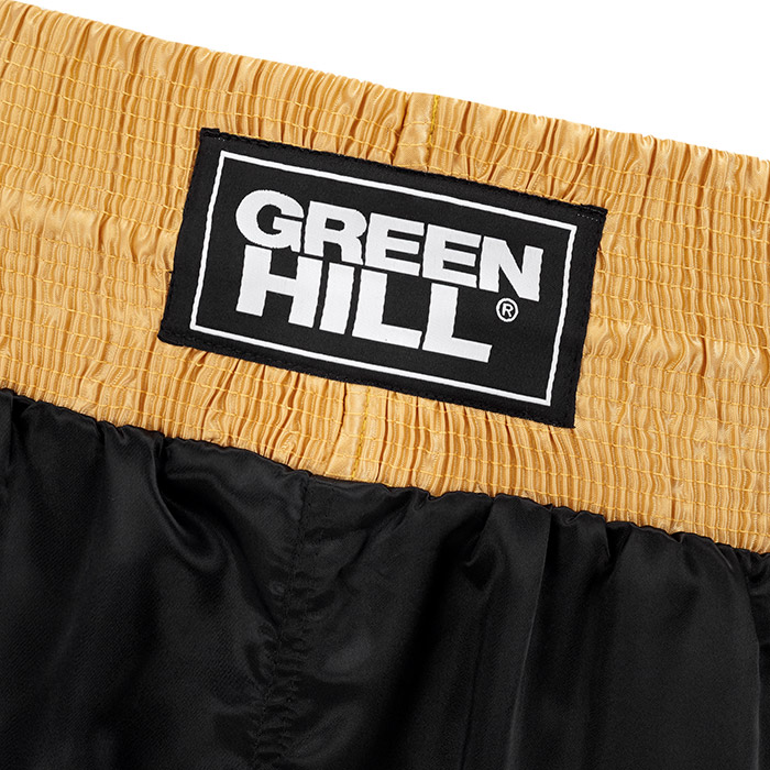 Боксерские шорты Green Hill Piper BSP-3775, черно-золотистые 700_700
