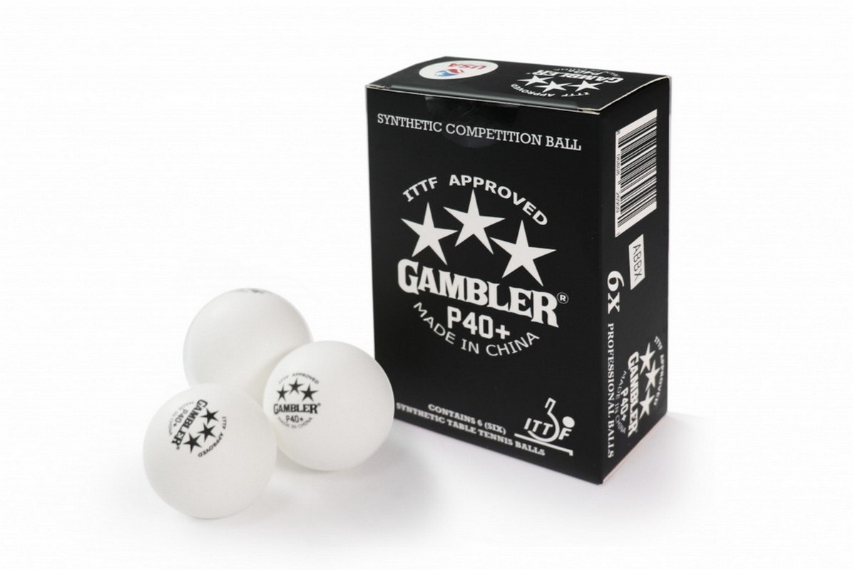 Мячи для настольного тенниса Gambler P40+ BALL - 36 PACK GP40B36 1196_800