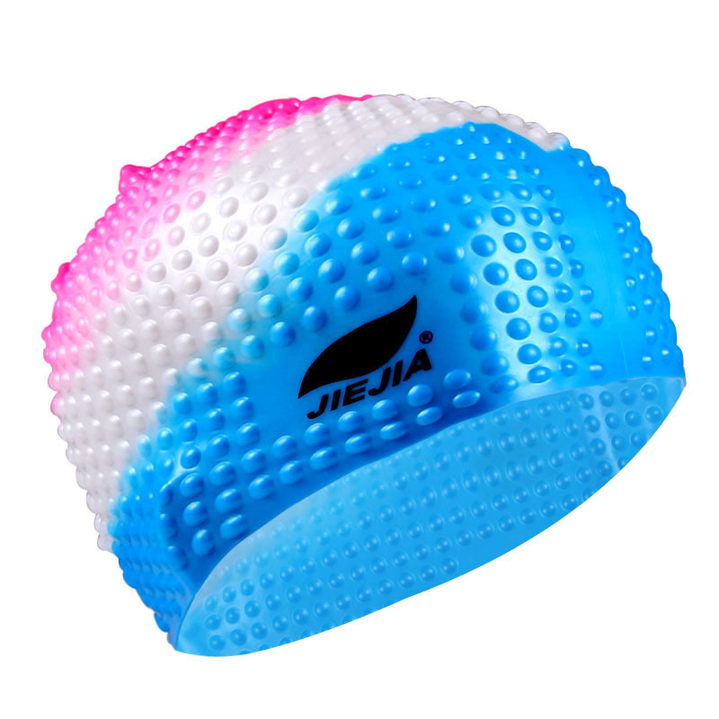 Шапочка для плавания Sportex Bubble Cap E38923 мультиколор 800_800