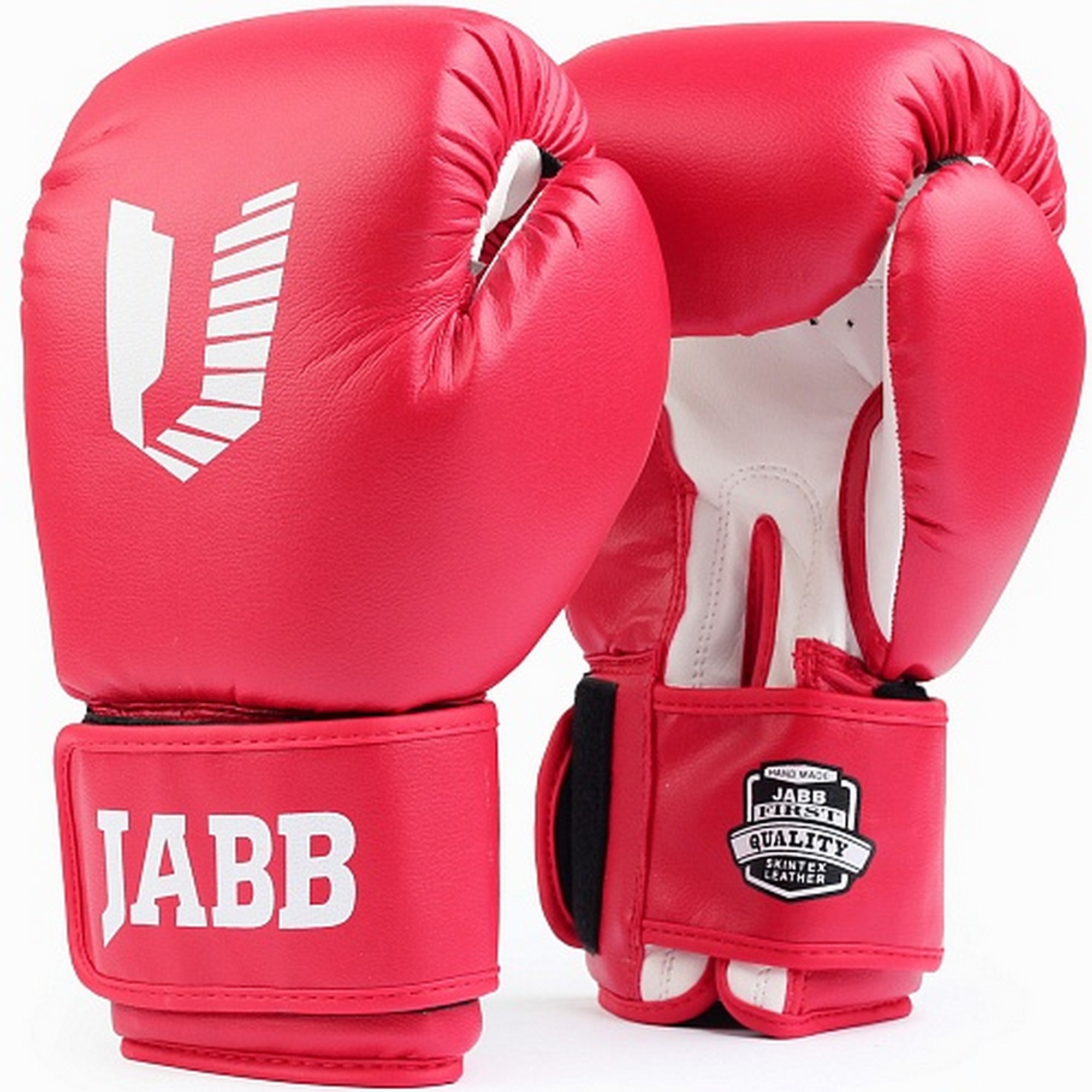 Перчатки боксерские (иск.кожа) 12ун Jabb JE-4068/Basic Star красный 2000_2000