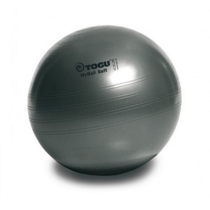 Мяч гимнастический TOGU My Ball Soft 418655 65см черный перламутровый 800_800