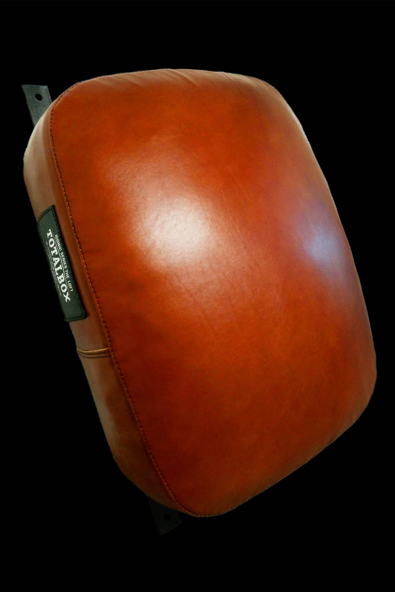 Подушка кожаная боксерская LOFT классика Totalbox ПНКК ЛФ 50х60х18 черный, коричневый 1334_2000