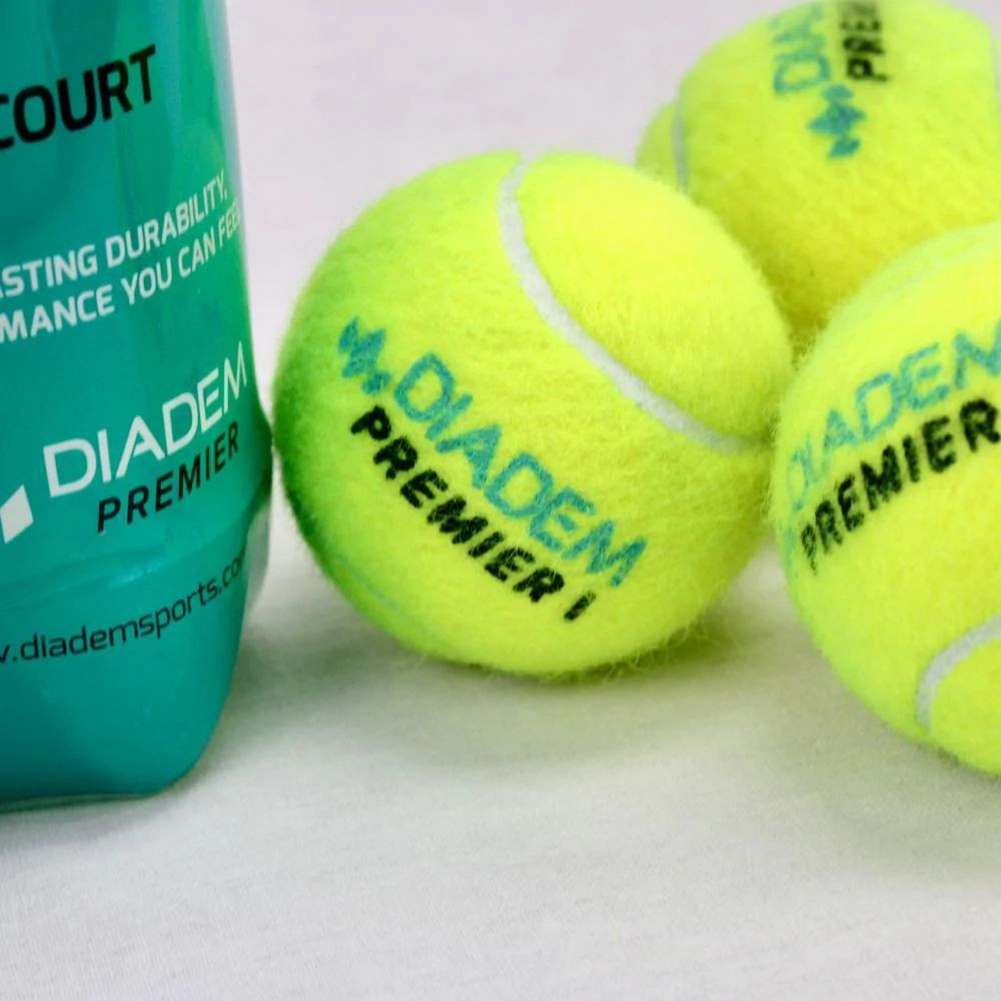 Мяч теннисный Diadem Premier Clay Court 4B 4шт, ITF, фетр BALL-4CASE-CLAYCRT желтый 2000_2000