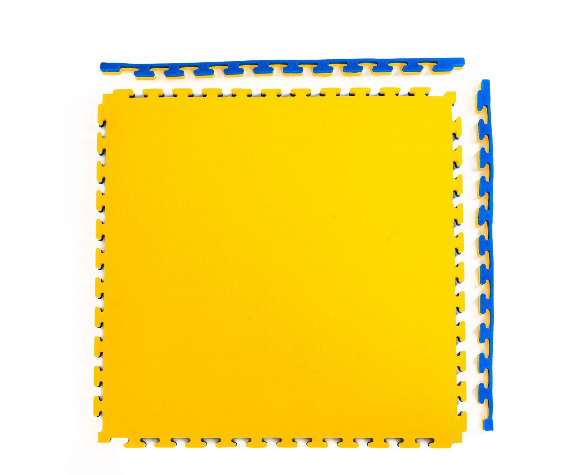 Будо-мат, 100 x 100 см, 40 мм DFC 12284 сине-желтый 2000_1636