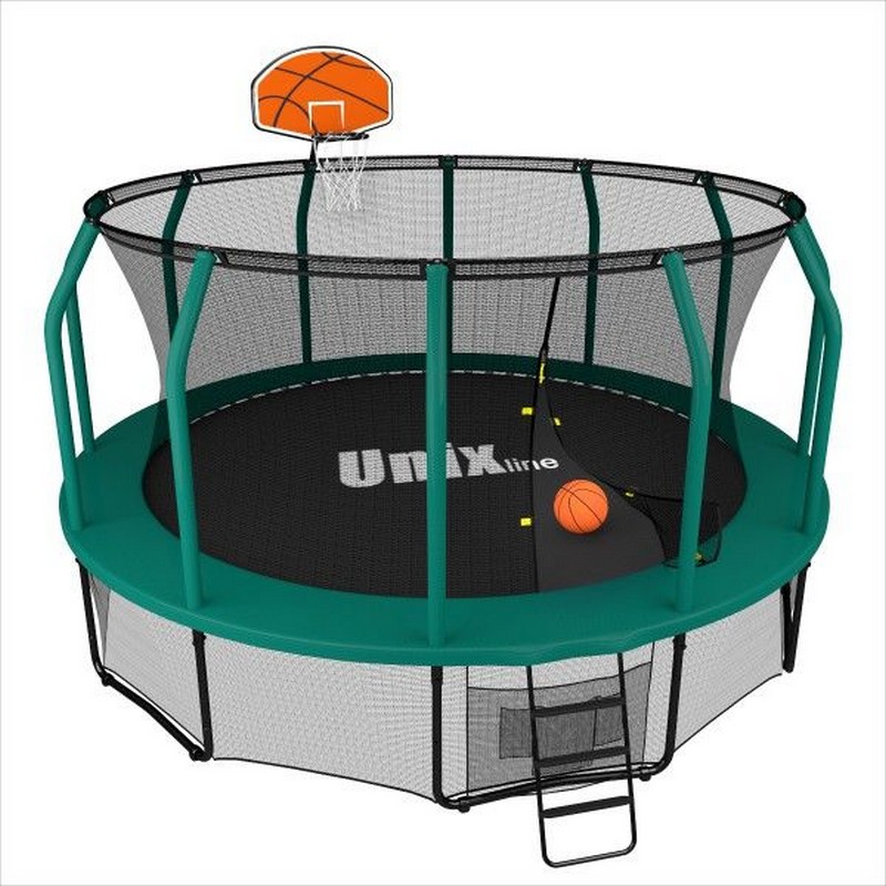 Баскетбольный щит для батута Unix Line line Supreme BASKUSU 800_800
