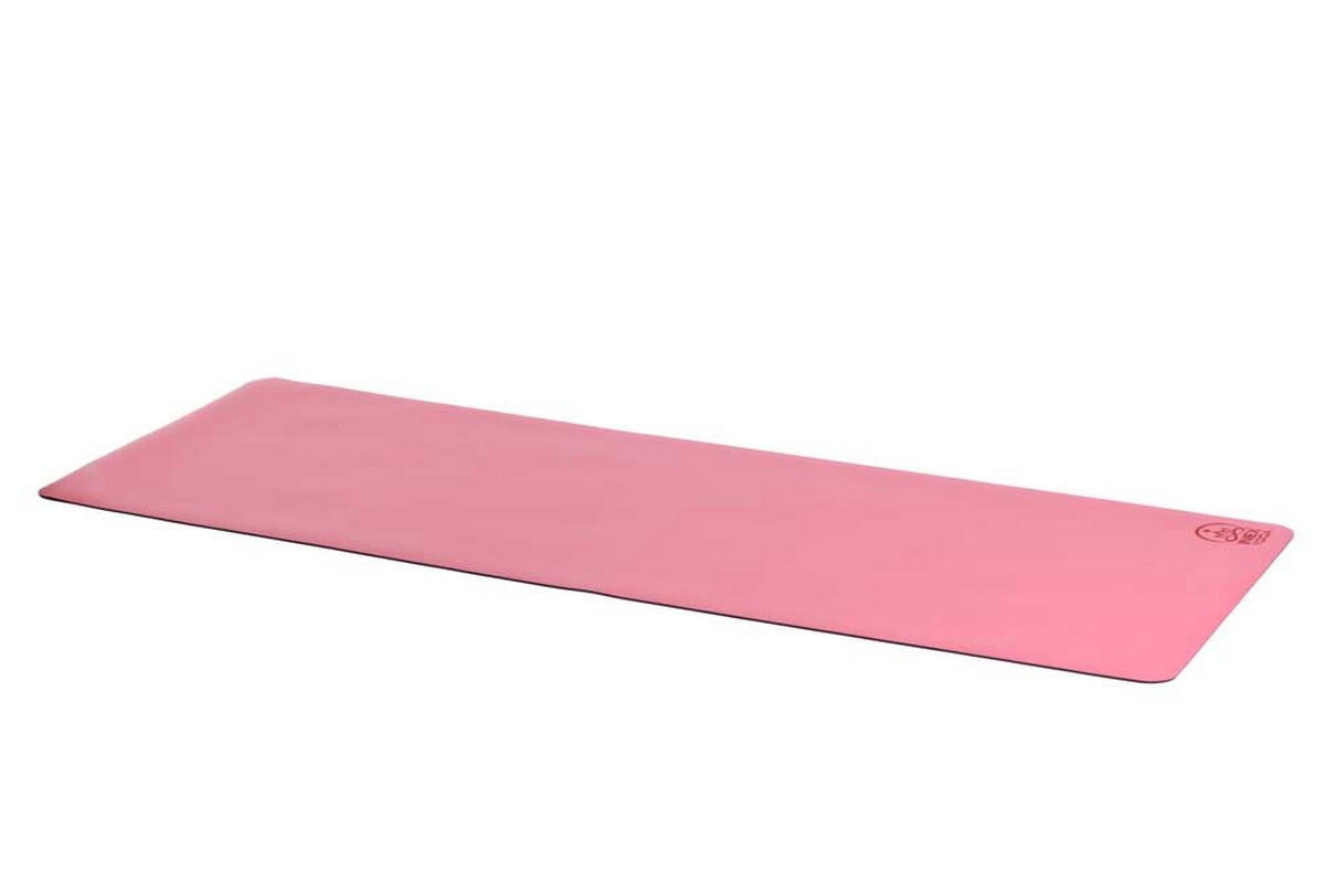 Коврик для йоги 185x68x0,4 см Inex Yoga PU Mat полиуретан PUMAT-ROSE розовый 1199_800