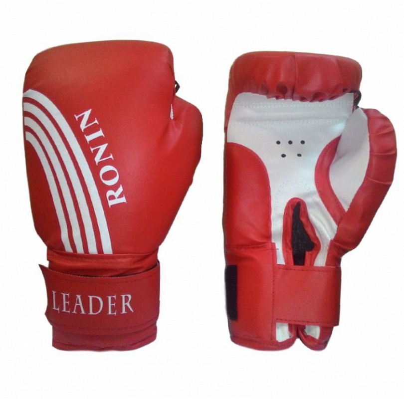 Боксерские перчатки Ronin Leader красный 12 oz 810_800