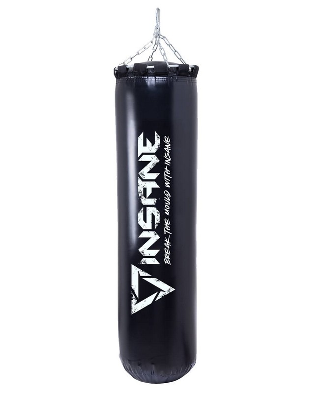 Мешок боксерский Insane PB-01, 100 см, 35 кг, тент, черный 665_800