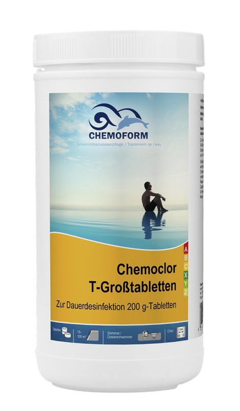 Кемохлор Chemoform Т-Таблетки 200г 0505001,1кг 468_800