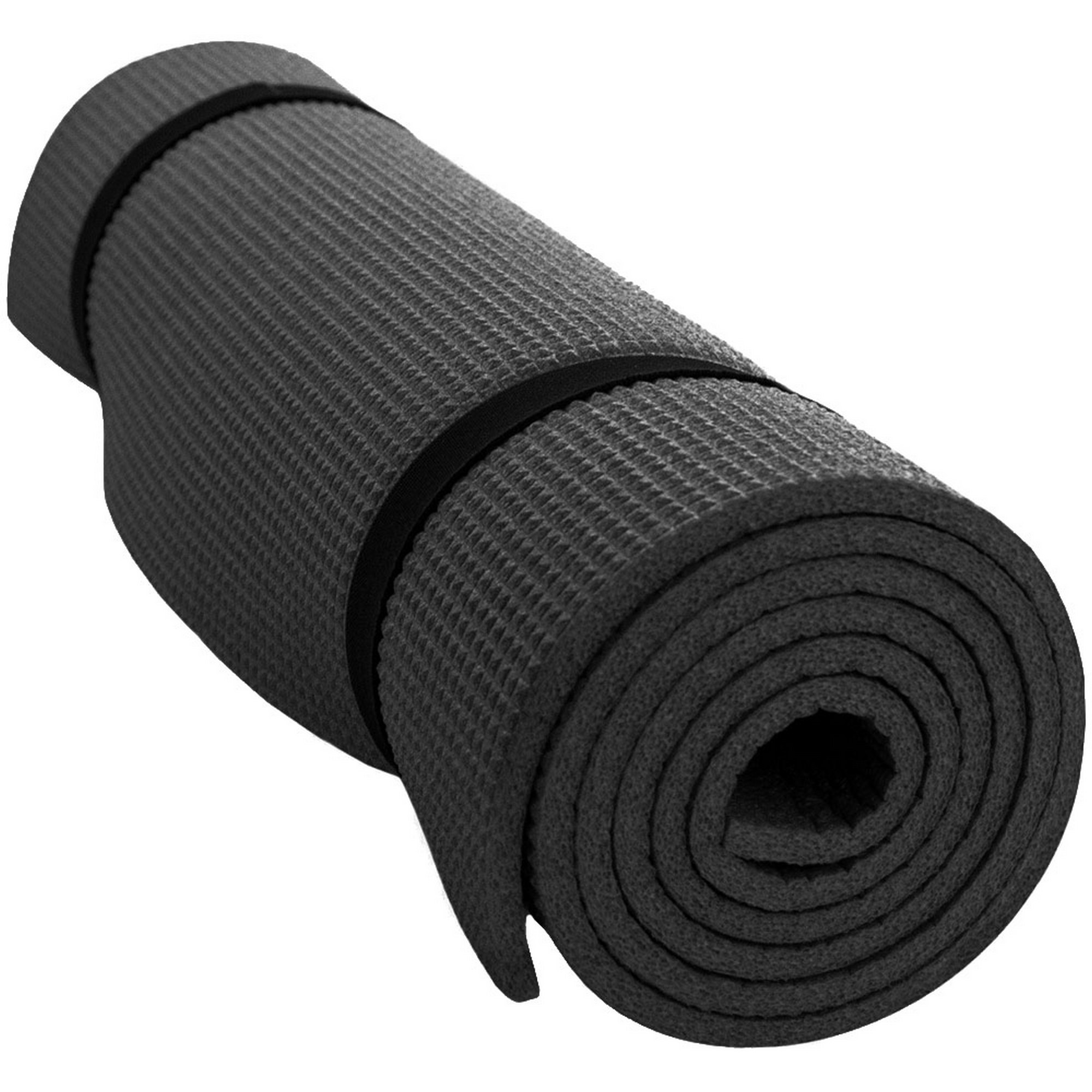 Коврик для фитнеса 150х60х0,6 см Sportex HKEM1208-06-BLACK черный 2000_2000