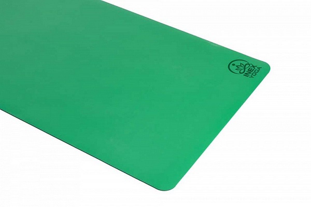 Коврик для йоги 185x68x0,4 см Inex Yoga PU Mat полиуретан PUMAT-GG зеленый 1200_800
